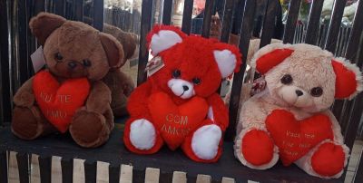 URSO DE PELÚCIA 01 UNIDADE / BRANCO