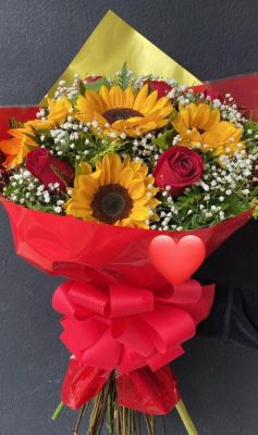 BUQUÊ FLORES DO CAMPO 01 UNIDADE / DOURADO