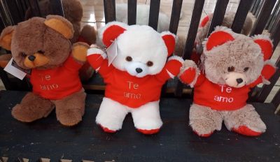 URSO DE PELÚCIA 01 UNIDADE / BRANCO